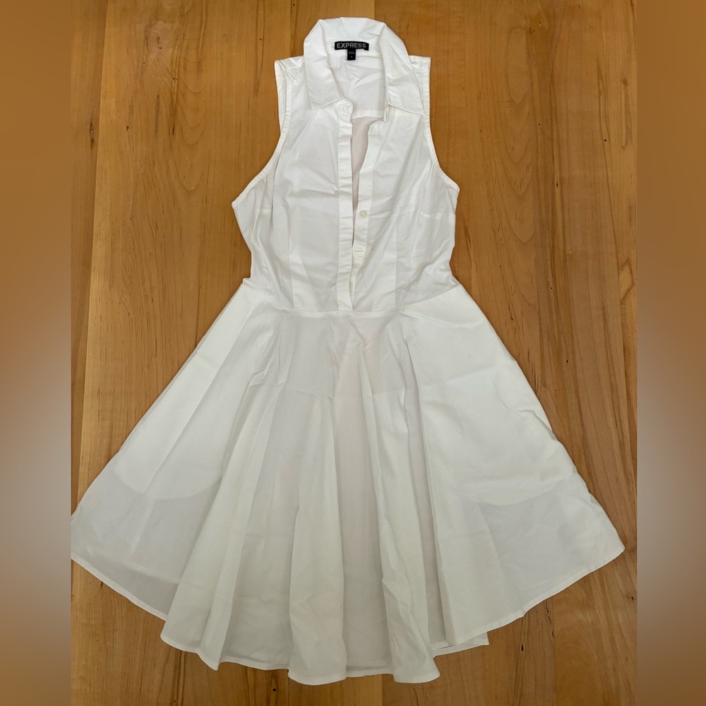 Express White Mini Dress